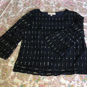 ✨NWOT✨ flared sleeve blouse from Loft